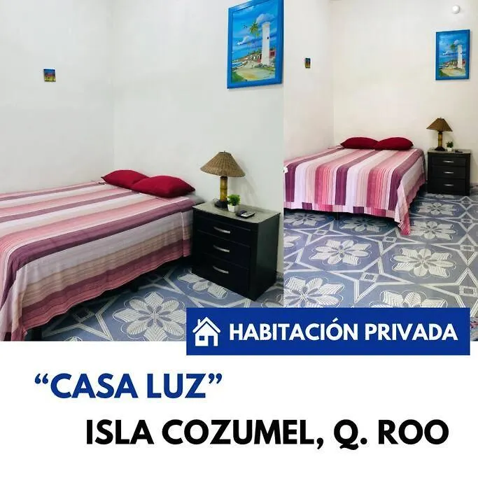 Habitacion Privada Casa Luz Cozumel